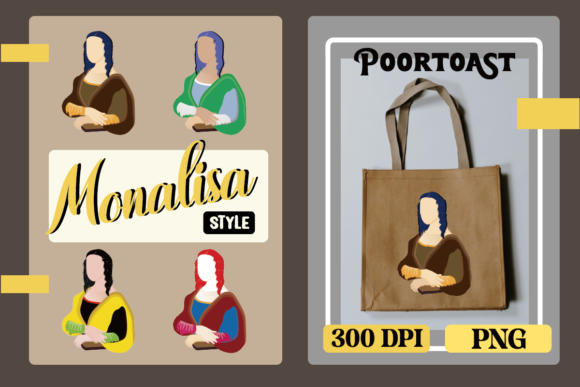Download Monalisa Avatar Clipart - Premium Bundle